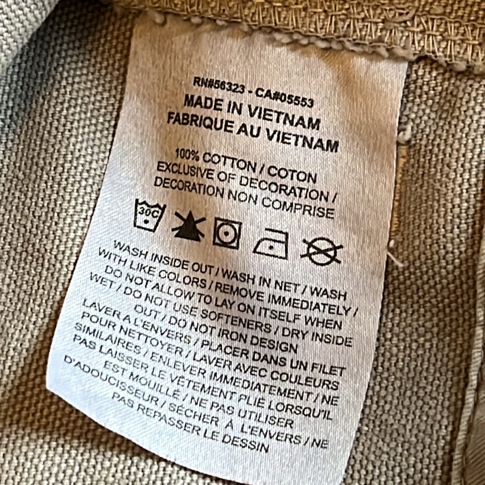 Nike Life P44 Cargo Utility Canvas Shorts FZ6571 dye Mens 36 NWT $95 - Picture 11 of 12